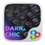 dark chic golauncher ex theme android application logo